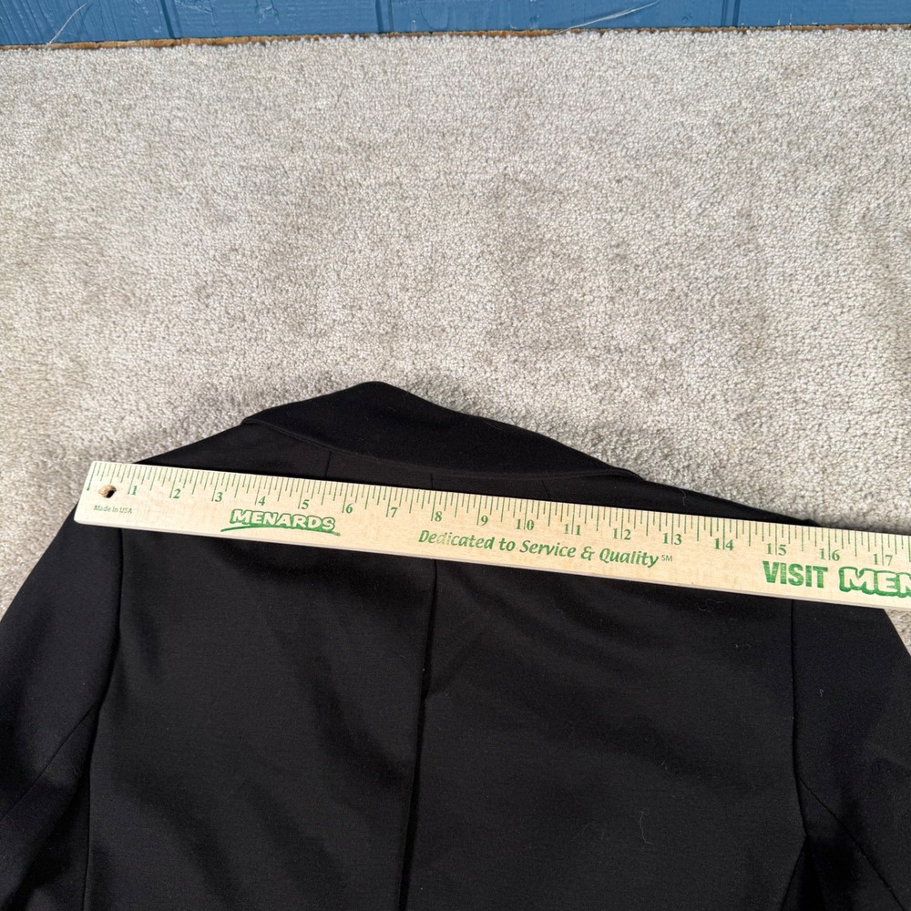 Old Navy Blazer Women Size M Black Single Button 615588-00-1 Jacket Work NEW - Picture 11 of 13